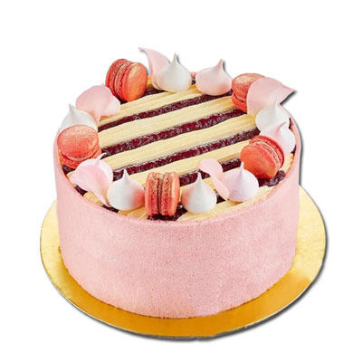 "Raspberry Rose Cake (Concu) - Click here to View more details about this Product